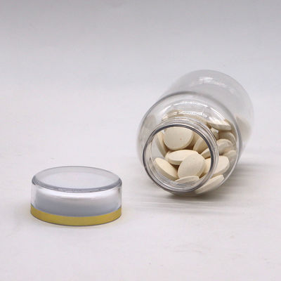 Industrial 160ML PET Luxury Golden Cap Plastic Bottle for Fish Oil/Capsule/Pill/Honey