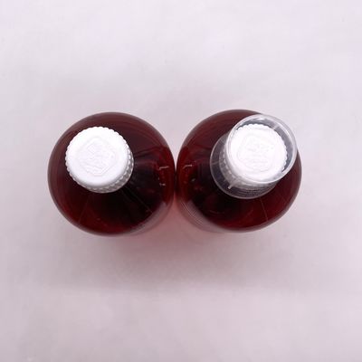 500cc PET Plastic Cylinder Bottle for Liquid Supplement Medicine 500mL/16.9oz Round Shape
