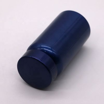 150ML PET Gold Plated Screw Cap Plastic Supplement Container Bottle for Promotion