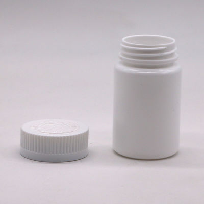 CRC Cap 80CC White Plastic Bottle for Pill Capsule Medicine Tablet Fish Oil