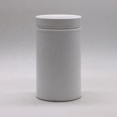 600mL 20oz PET Empty HDPE Straight Round Plastic Powder Medicine Containers with Screw Cap