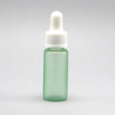 15ml Round Shape Customization PET Dropper Bottles for Liquid Dispenser Sample Holder