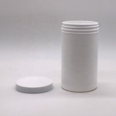 600mL 20oz PET Empty HDPE Straight Round Plastic Powder Medicine Containers with Screw Cap
