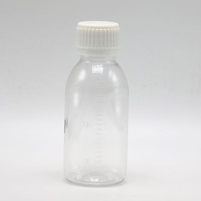 100ml Round Maple Cough Syrup Liquid Bottle with Screw Cap and Heat Seal Free Samples