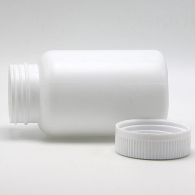 Customized Logo Acceptable 225ml HDPE Drug Safe Refill White Plastic Bottle with CRC Cap