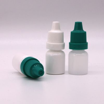 10mL LDPE Plastic Empty Squeezable Dropper Bottles with Customized Colors and Caps