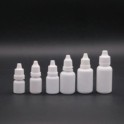 10mL LDPE Plastic Empty Squeezable Dropper Bottles with Customized Colors and Caps