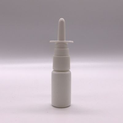 15ml/20ml/30ml HDPE Nasal Spray Plastic Bottle with Custom Color and Spray Nozzle Cap