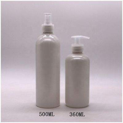 Customized Color 500ml/600ml HDPE Plastic Pump/Sprayer Lotion Bottles for Clean Lotion