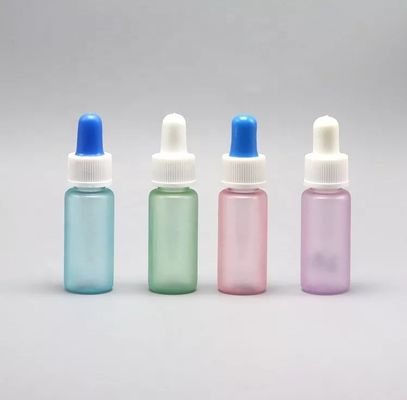 Medicine Grade PET Plastic Dropper Bottle with Tube Capacity 10ml/15ml/20ml/25ml/30ml