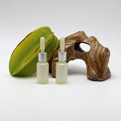 Base Material PET 8ml Dropper Bottle with Customized Dropper Cap and Frosted Finish