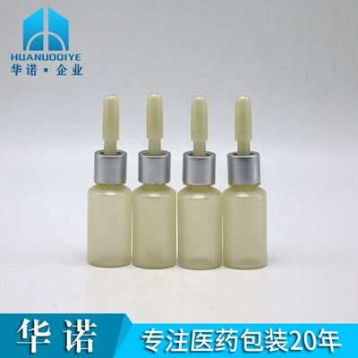Base Material PET 8ml Dropper Bottle with Customized Dropper Cap and Frosted Finish