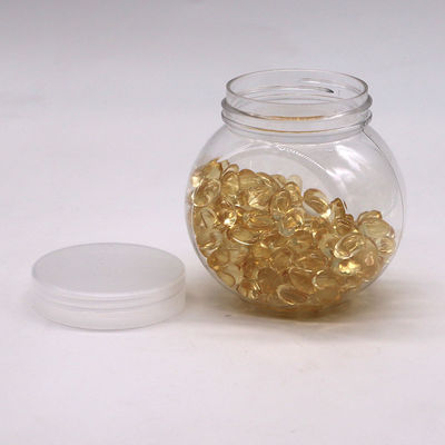 Logo Customized Logo 200ml PET Capsule Food Cans for Nuts and Candy Jar