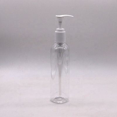 250ml PET Plastic Liquid Bottles with Ordinary Cover/ Pump Spray PET Collar Material