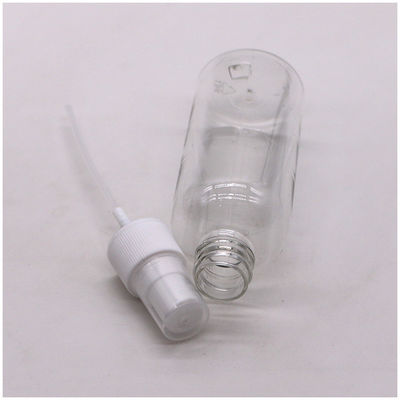 100mL PET Pump Bottle Plastic Spray Bottles for Alcohol Container Surface Handling