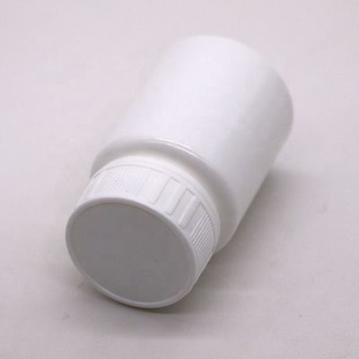 40ml Round Shape HDPE Plastic Bottle with Screw Cap and Custom Label Printing Service