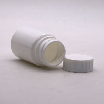 40ml Round Shape HDPE Plastic Bottle with Screw Cap and Custom Label Printing Service