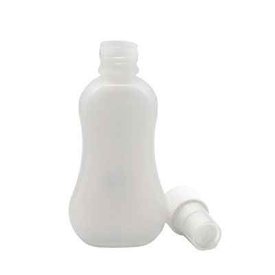 100ml PE Waist Collection Plastic Sprinkler Bottle with Customized Logo and Clamshell