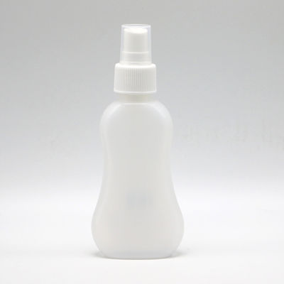 100ml PE Waist Collection Plastic Sprinkler Bottle with Customized Logo and Clamshell