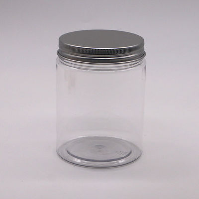 300cc PET Wide Mouth Plastic Food Storage Bottles with Aluminium Lid for Tasty Snacks