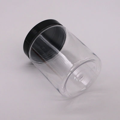 300cc PET Wide Mouth Plastic Food Storage Bottles with Aluminium Lid for Tasty Snacks