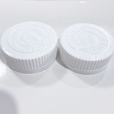 38mm Plastic Child Resistant Cap Screw Lid for Plastic Bottles Affordable
