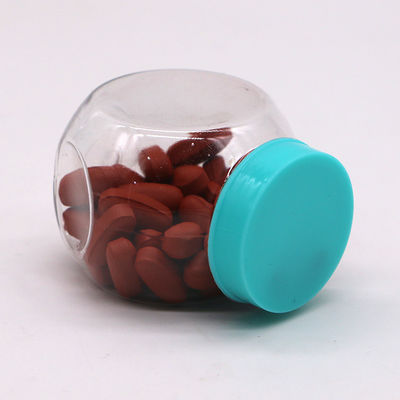 70ML/CC PET Round Plastic Bottle Ideal for Candy Snacks and PET Food Storage