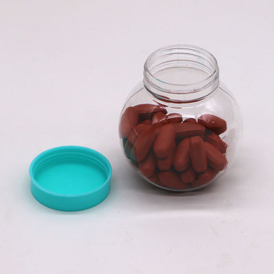 70ML/CC PET Round Plastic Bottle Ideal for Candy Snacks and PET Food Storage