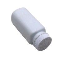 120cc HDPE Square Drug Grade Plastic Pill Capsule Tablet Refillable Bottle for Medicine