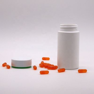 HDPE Plastic Screw Cap 175CC Wide Mouth Bottle for Pill Capsule Tablet Medicine