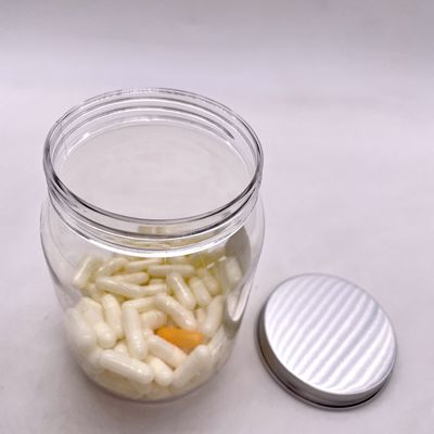 Customizable 500ml PET Nuts Kernels Candy Bottle with Aluminum Lid