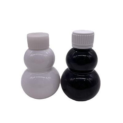 120ML PET Gourd Bottle for Health Products Customizable Color Screw Cap and Free Sample