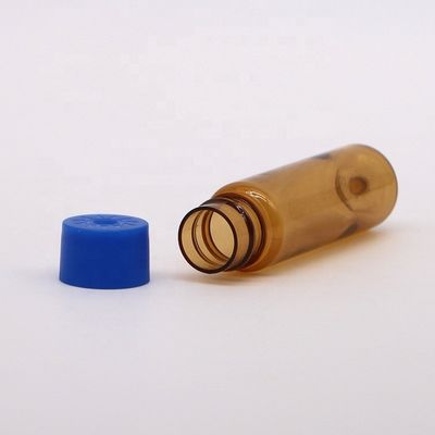 10ML Brown PET Oral Liquid and Medicine Vials with Safety Caps Food-Grade