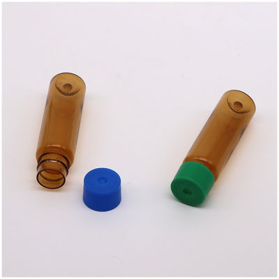 10ML Brown PET Oral Liquid and Medicine Vials with Safety Caps Food-Grade