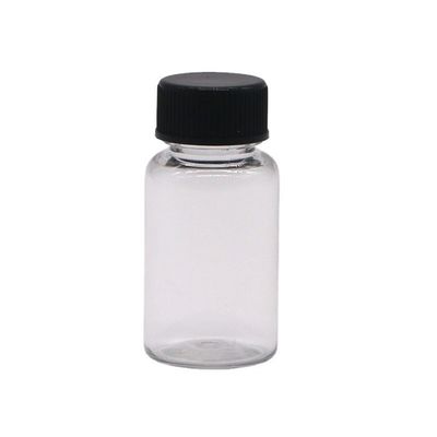 10mL Round Shape PET Plastic Bottle for Medicine Supplement Capsule Storage