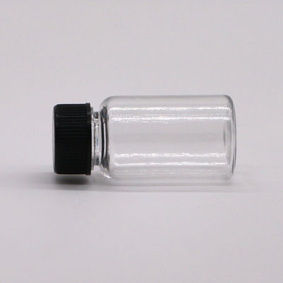 10mL Round Shape PET Plastic Bottle for Medicine Supplement Capsule Storage
