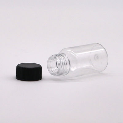 10mL Round Shape PET Plastic Bottle for Medicine Supplement Capsule Storage