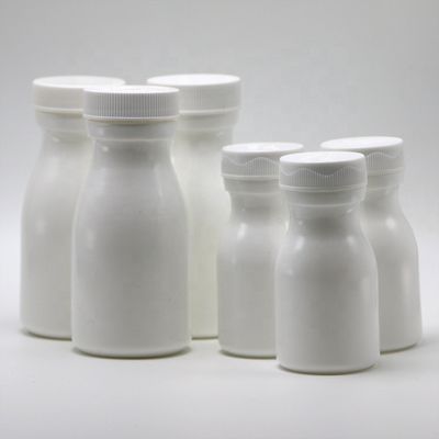 120mL Bowling Shape HDPE Plastic Bottle for Pill Storage Medicine Solid Tablet Capsule