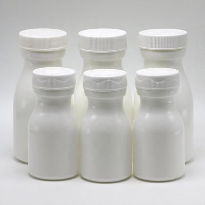 120mL Bowling Shape HDPE Plastic Bottle for Pill Storage Medicine Solid Tablet Capsule