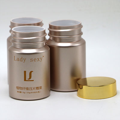 80cc PET Plastic Bottle Customized Color Vitamin Tablet Container with Screw/Twist Lids