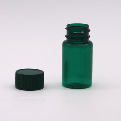 20ML/CC PET Transparent Plastic Liquid Vials with Caps in Custom Color and Round Shape