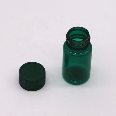 20ML/CC PET Transparent Plastic Liquid Vials with Caps in Custom Color and Round Shape