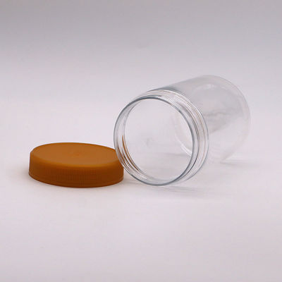 Confectionery Packaging 250ML PET Food Jar with Screw Cap and Aluminium Lid