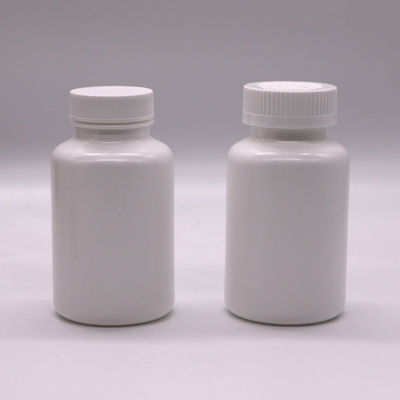 Round Shape Supplement Bottle for Solid Tablet and Capsule Storage 200mL Capacity