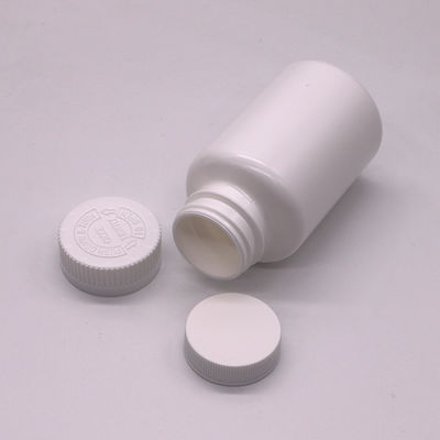 Round Shape Supplement Bottle for Solid Tablet and Capsule Storage 200mL Capacity