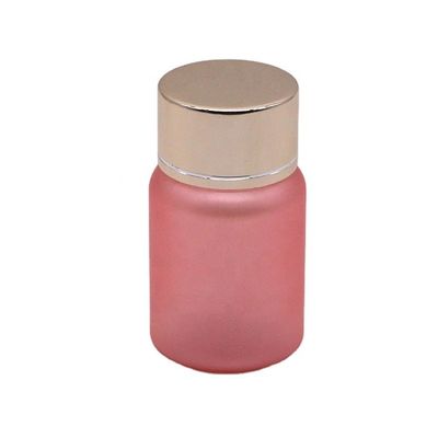 40ML Matte Pink PET Food Grade Delicate Plastic Capsule Pill Bottle for Health Care