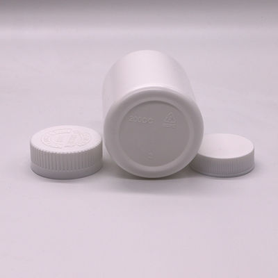 Round Shape Supplement Bottle for Solid Tablet and Capsule Storage 200mL Capacity