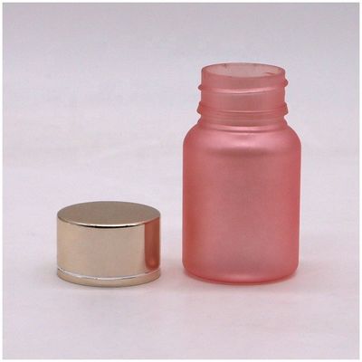 40ML Matte Pink PET Food Grade Delicate Plastic Capsule Pill Bottle for Health Care
