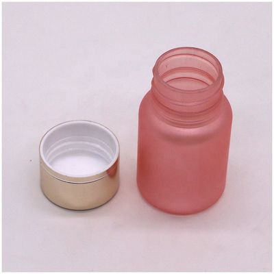 40ML Matte Pink PET Food Grade Delicate Plastic Capsule Pill Bottle for Health Care