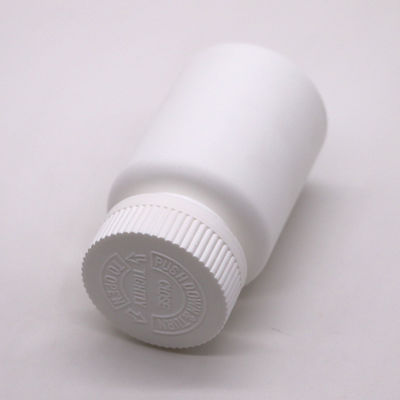 Custom Color 120ML HDPE White Black Empty Plastic Medicine Bottle for Pill Vitamin Capsule